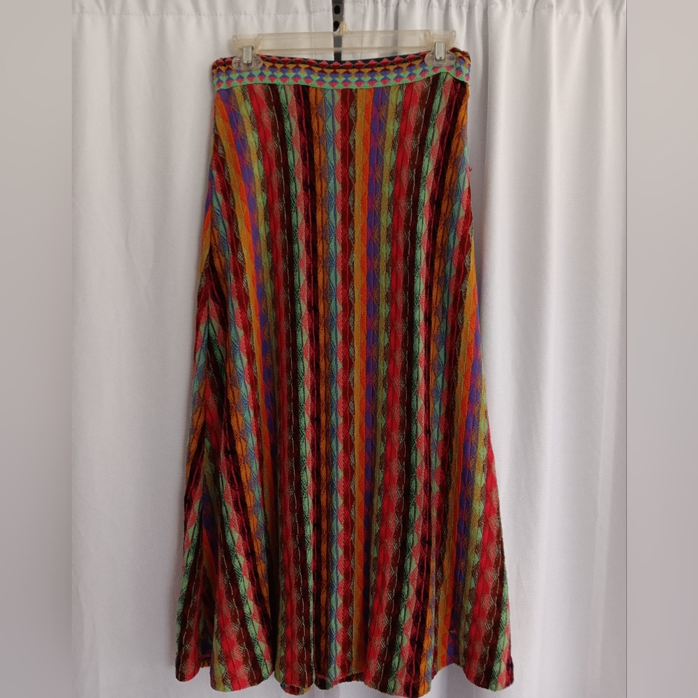 Colorful Striped Women's Skirt